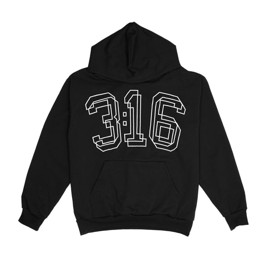 3:16 Fleece Hoodie