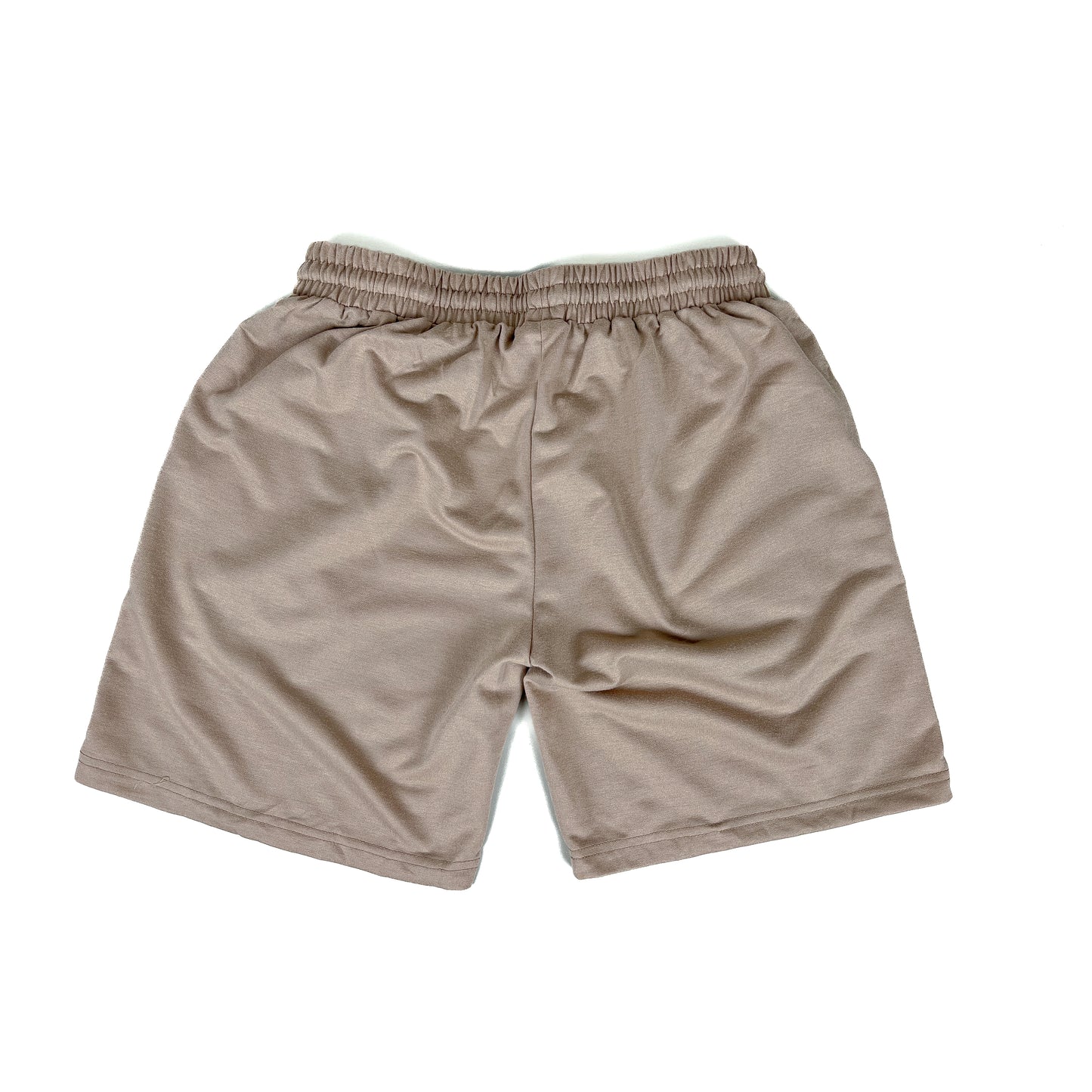 We the Saints Light Brown Active Shorts