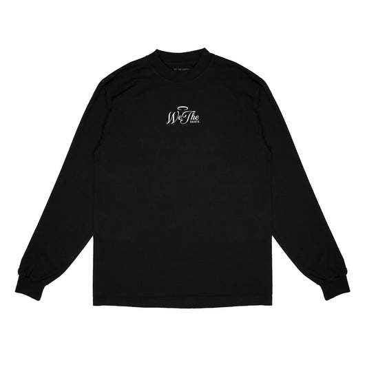 We The Saints Logo Black Long Sleeve Shirt